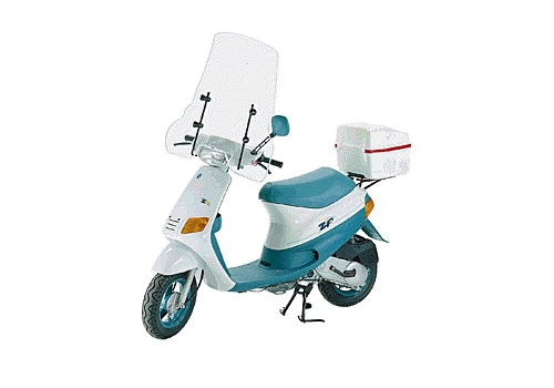 Parabrezza Piaggio Zip 1 Serie Alto Senza Bordo