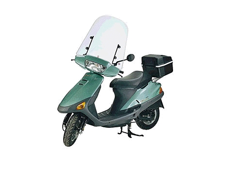 Parabrezza Honda Bali 50 Alto Senza Bordo