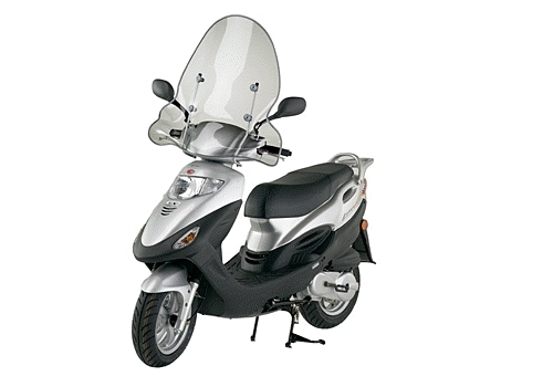 Parabrezza Kymco.Movie-Vivio Alto Senza Bordo