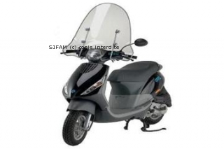 Parabrezza Piaggio Zip 4t 06- Alto Con Bordo
