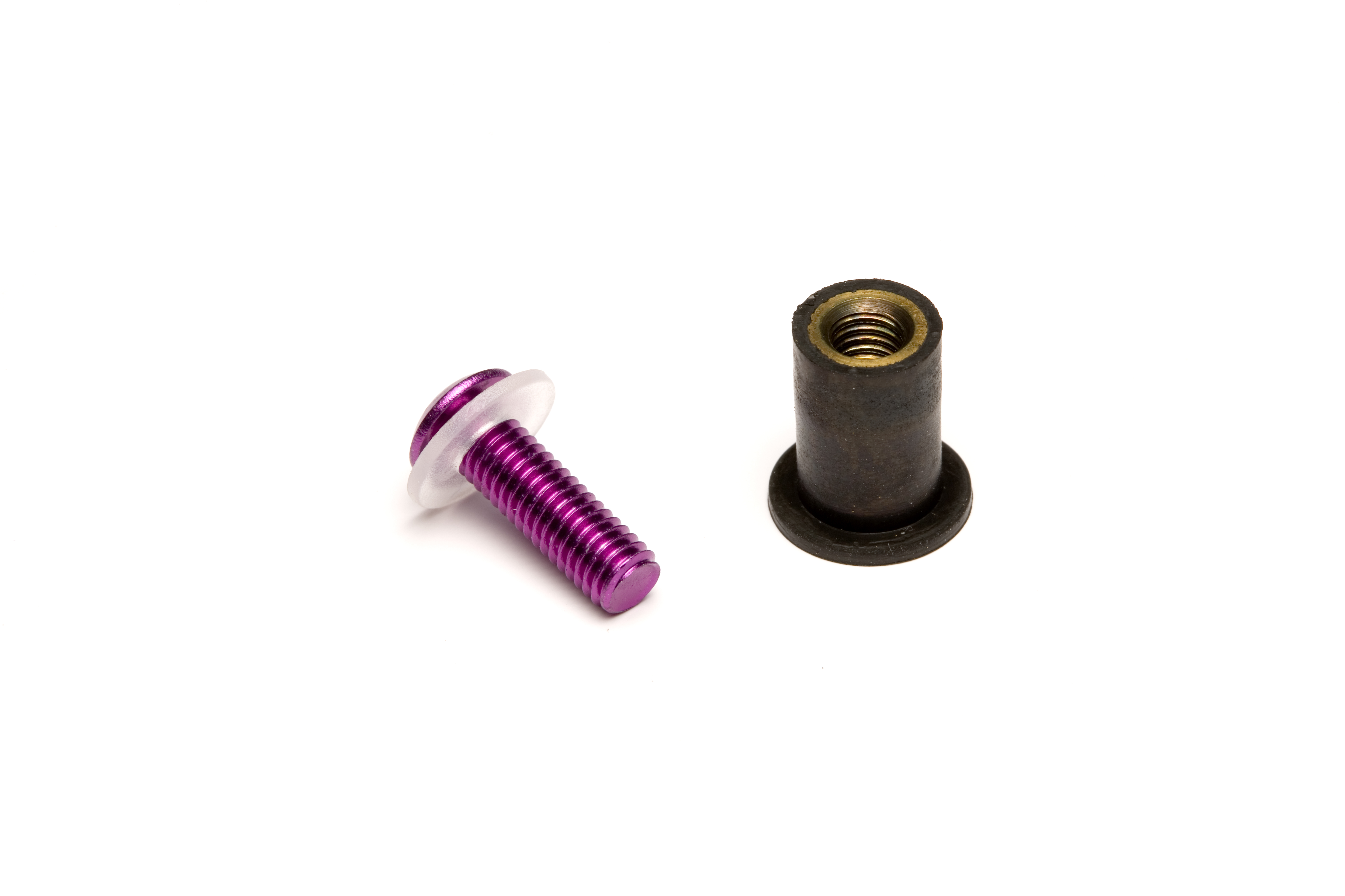 Kit Viteria Parabrezza Viola X8 Pz Ø4 Lung.15mm