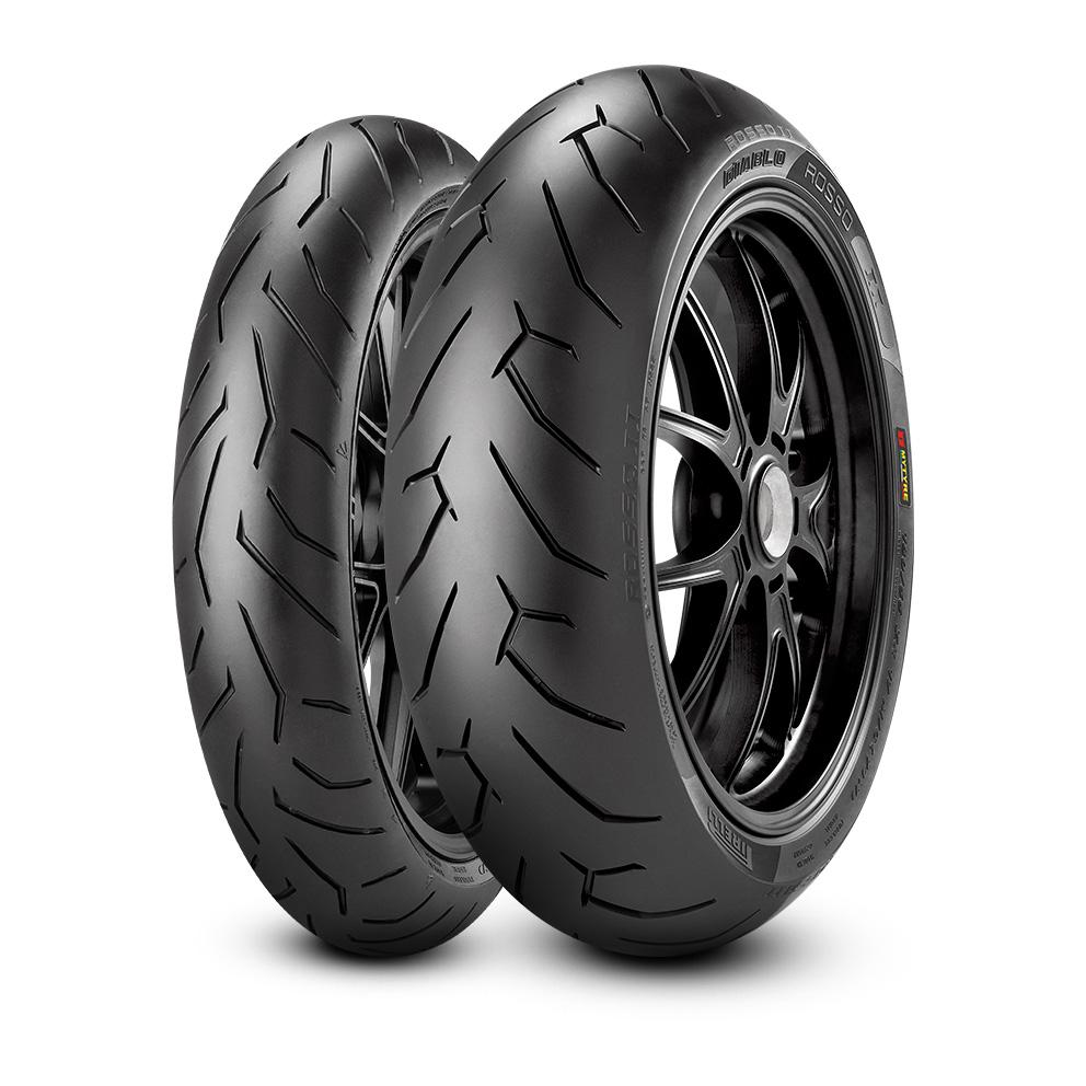 Pneumatici 130/70 R 17 M/C 62H TL (R) DIABLO ROSSO 2