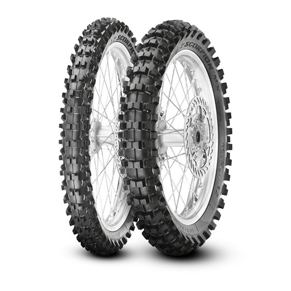 Pneumatici 80/100 - 12 NHS 50M TT SCORPION MX32 MID SOFT
