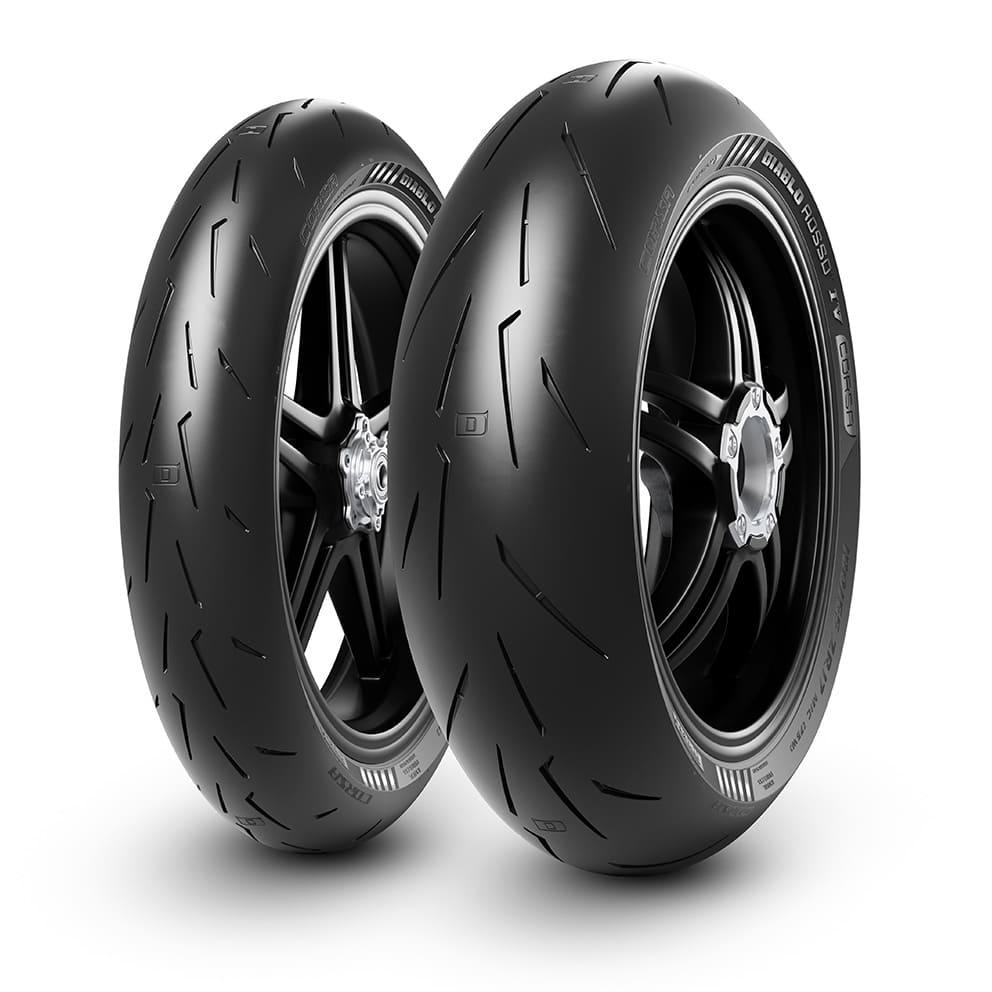 Pneumatici 120/70 ZR 17 M/C 58W TL DIABLO ROSSO IV CORSA