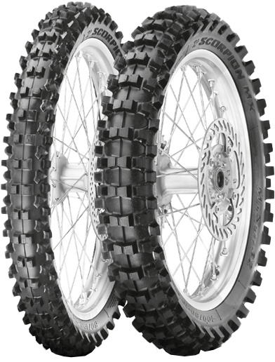 Pneumatico 80/100 - 21 M/C 51M TT TT SCORPION MX32 MID SOFT