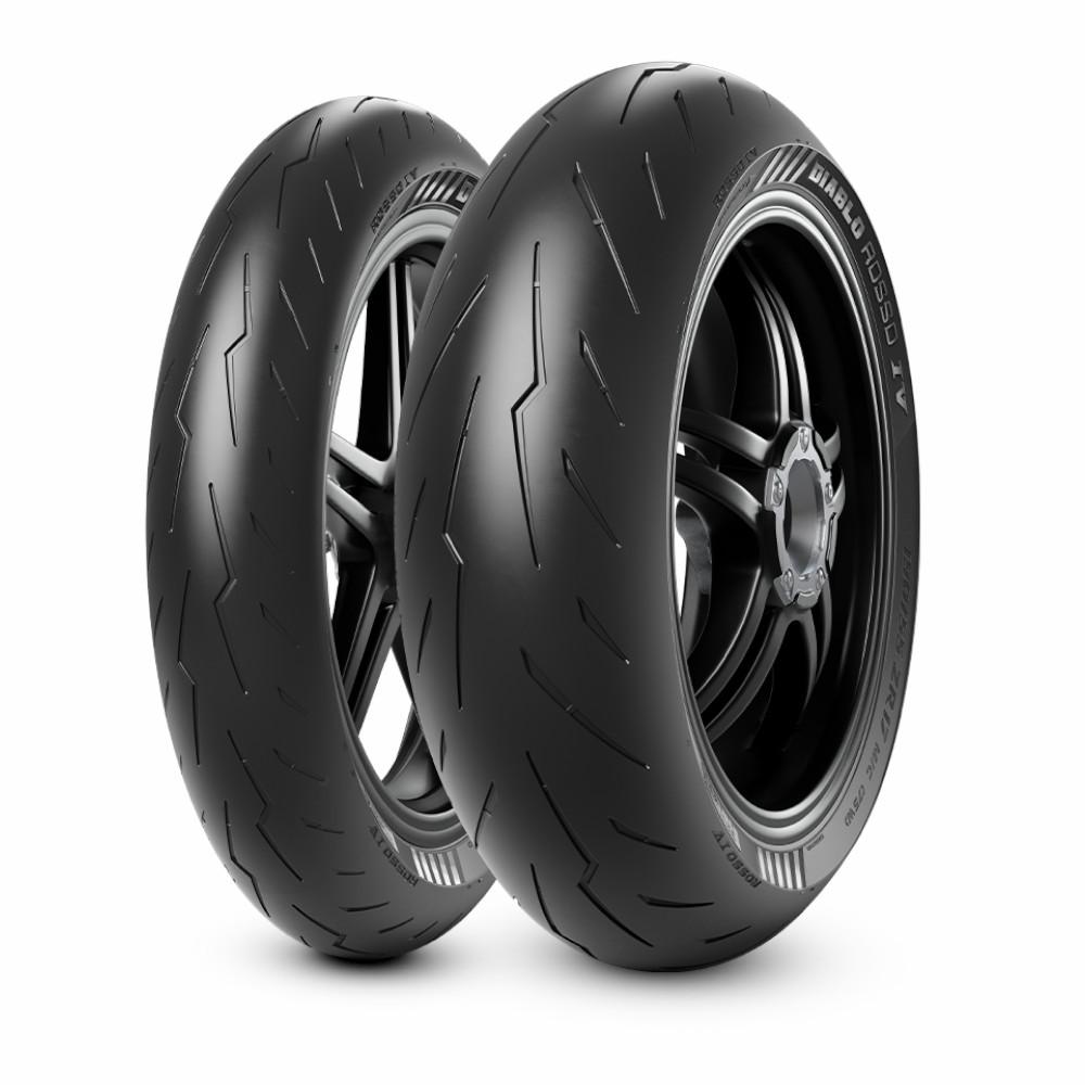 Pneumatico 140/70 R 17 M/C 66H TL PIRELLI DIABLO ROSSO IV
