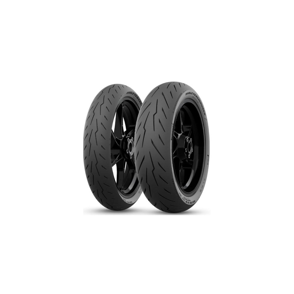 PNEUMATICO PIRELLI 110/90 - 19 62H TL M/C DIABLO POWERCRUISER - Anteriore