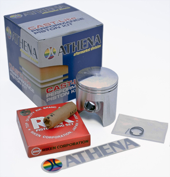 Pistone stampato Honda Cr125 04 Completo Ø53,95mm