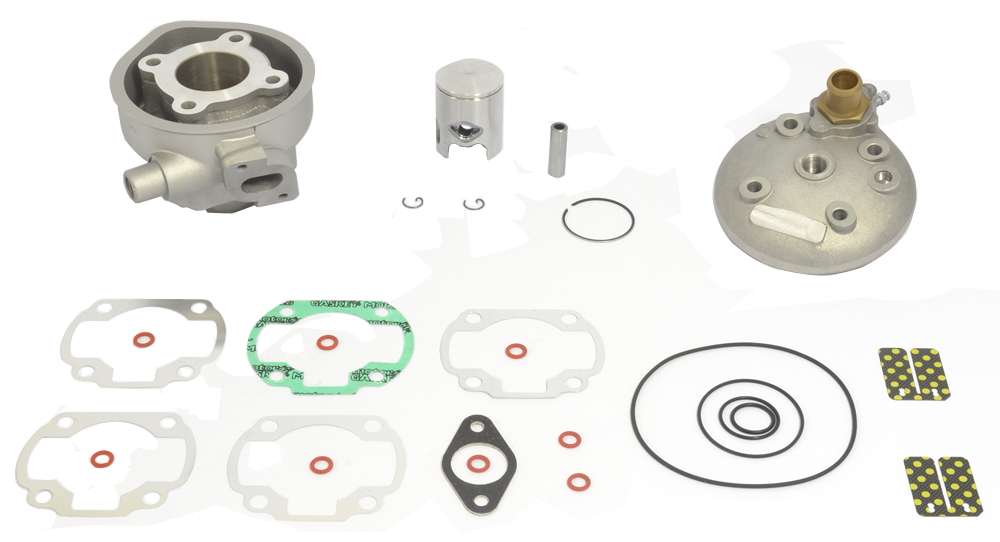 Kit Cilindro - 50 cc - Ø40 50cc Aprilia - Yamaha - Malaguti - Italjet - Benelli - Beta - MBK Con Testa