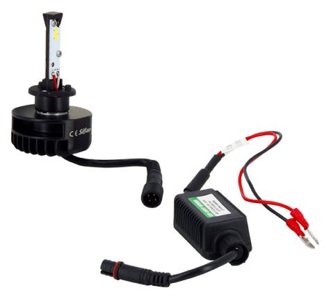 Lampadina H1 LED + Alimentatore 16W/2200 Lumens