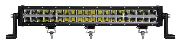 Faro LED Rettangolare 120W - 10800 Lumen con luci diurne