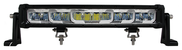 Proiettore LED rettangolare 96W 7875 Lum con luci diurne