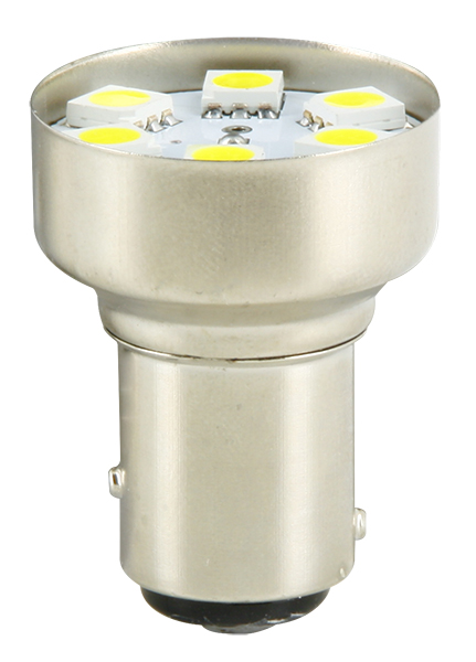 Lampadine stop 12 LED 12V 1.5W - BA20D - Blister 1 Lampadina