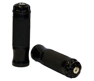 Manopole Bicolore Nere Lunghezza 128mm - Ø22/24mm