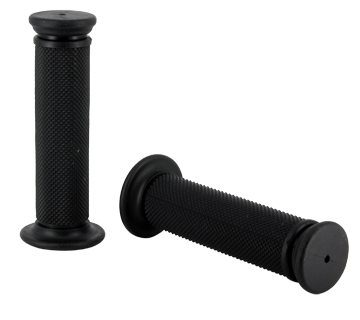 Manopole Quad Nere Lunghezza 125mm 2 Manopole Ø22mm Tappate