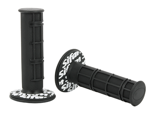 Manopole Cross Nere Lunghezza 120mm Ø22mm