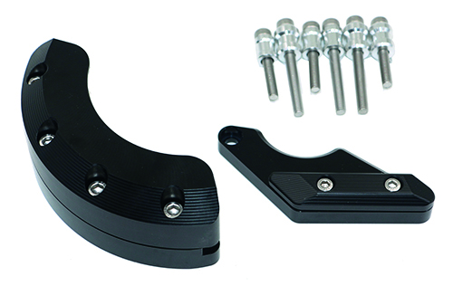 Kit Protezione Carters CNC Anodizzati Nero XJ6 2009-2013 Sinistro e Destro
