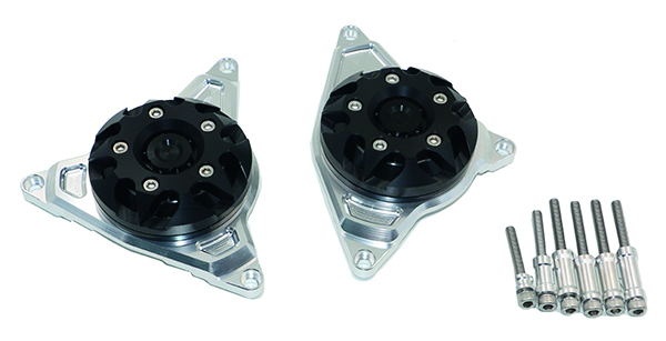 Kit Protezione Carters CNC Anodizzati Nero CBR 1000 RR 2008-2014 Sinistro e Destro