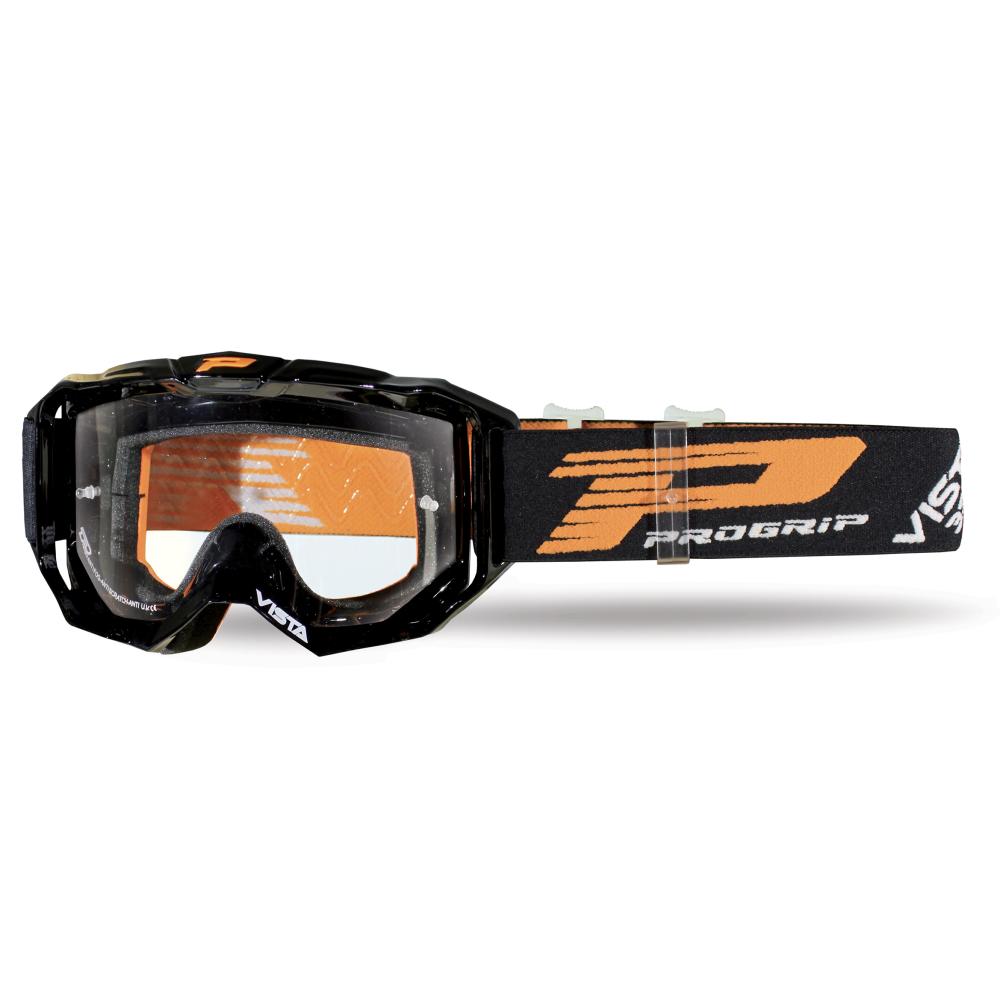 Maschera Cross Progrip 3303 - Nero