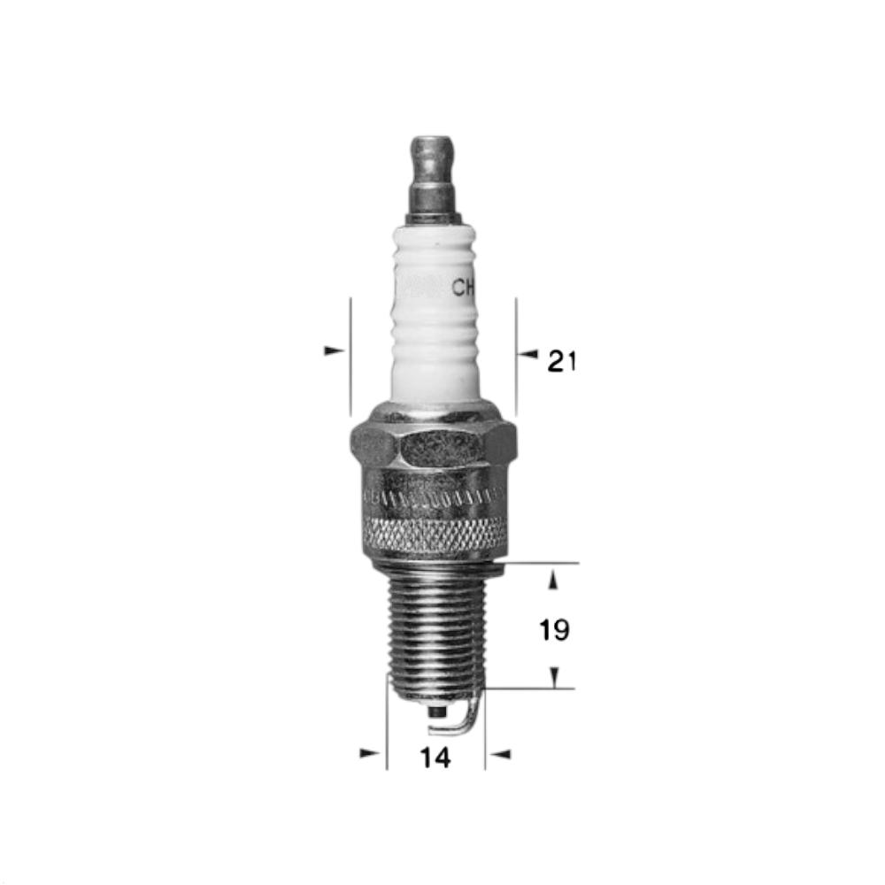 Candela RN2C Ø14mm Attacco: 19mm - Equivalenza BR9ES