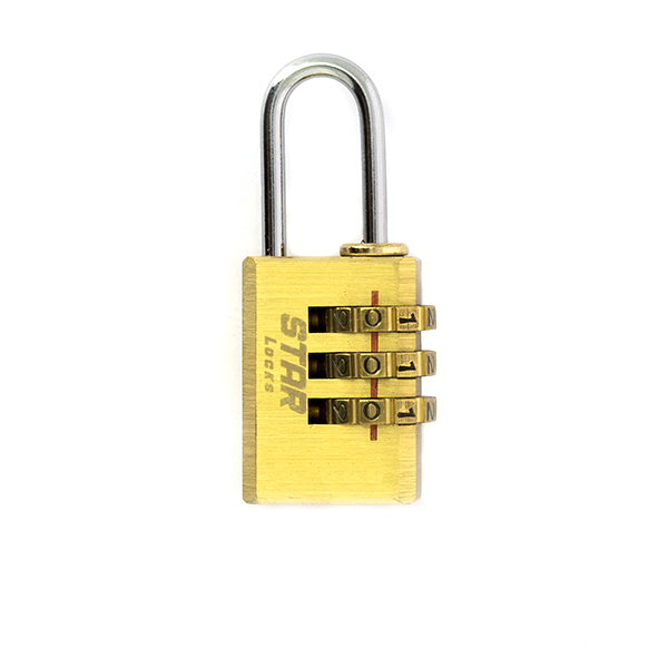 Lucchetto a combinazione 3 cifre -29mm