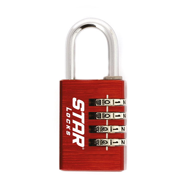 Lucchetto a combinazione 4 cifre - 44mm