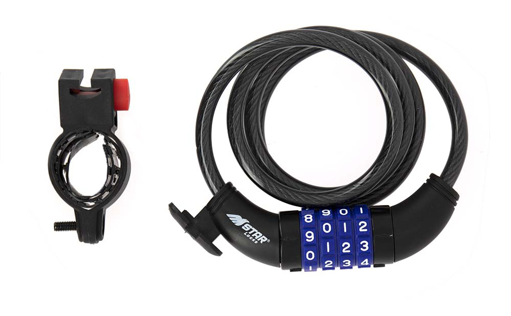 CAVO ANTIFURTO BICI CON CODICE