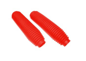 Soffietti Forcella Rossi Ø43/45mm - Lunghezza 370mm