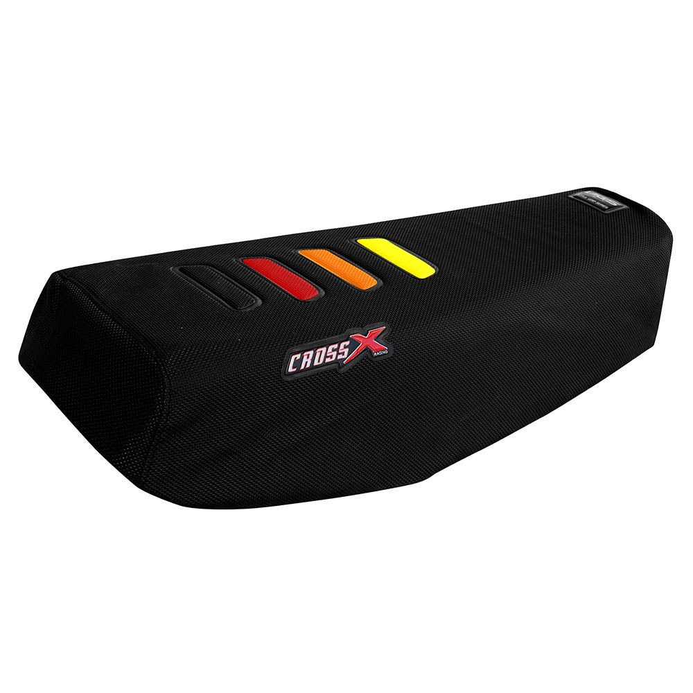 COPERTURA SEDILE HONDA XLS 125 - UGS BLACK WAVE RED ORANGE YELLOW