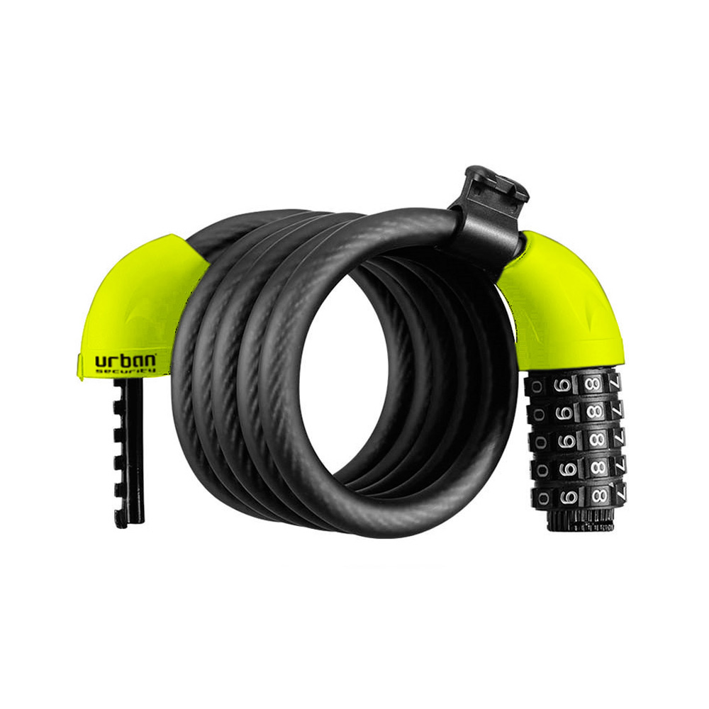 Cavo antifurto per biciclette con combinazione