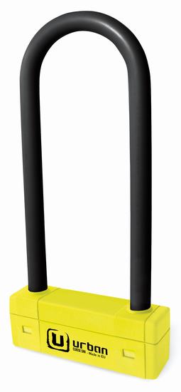 Antifurto U - UR85 - 18 - 85*250 Omologazione SRA Nero & Giallo