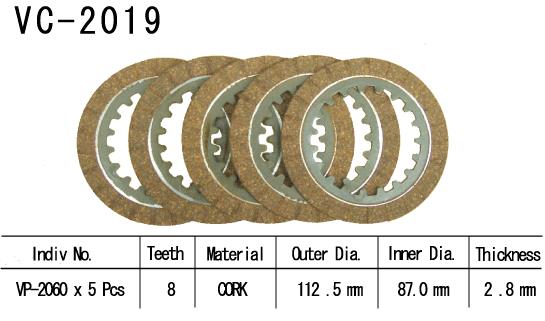 Kit Dischi Frizione Guarniti Ttr 90 2000/2002