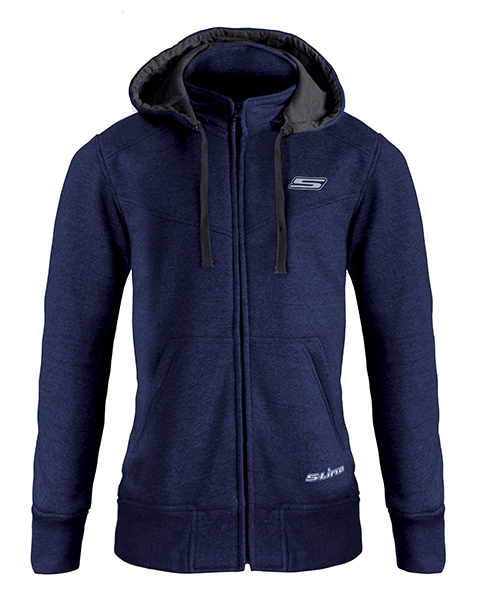 Felpa con cappuccio da donna - Blu - taglia L