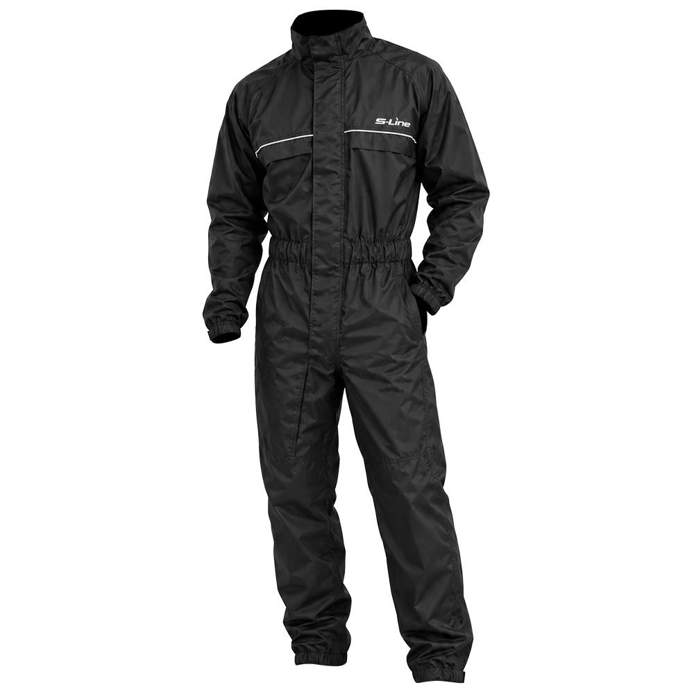 Tuta Pioggia Taglia S 100% Impermeabile Polyestere + PVC