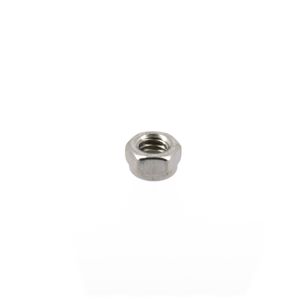 Dado Nylstop M5x4 - Argento - 10 pz