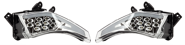 Coppia Frecce LED ANT T-MAX 530 - 12/14 Omologate C.E